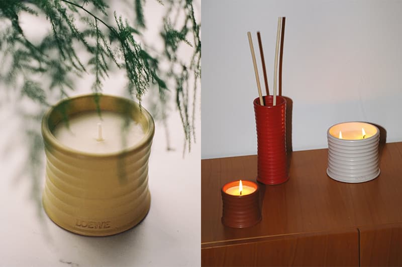 LOEWE Home Scents candles Jonathan Anderson