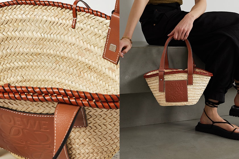 Loewe Paulas Ibiza Tulip Shell shoulder bag 2021 summer