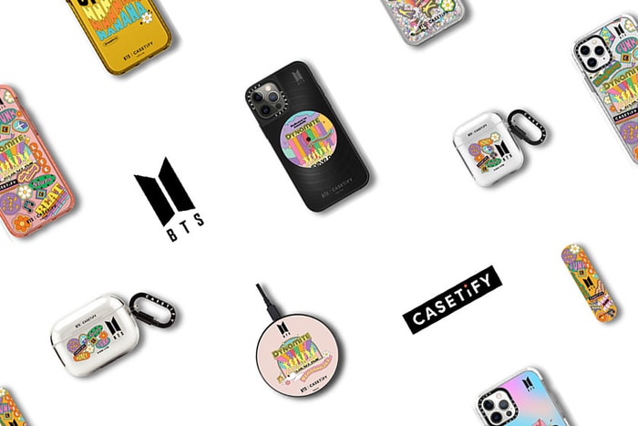 BTS 再次與 CASETiFY 推出聯名系列，這次以人氣歌曲 Dynamite 為主題！