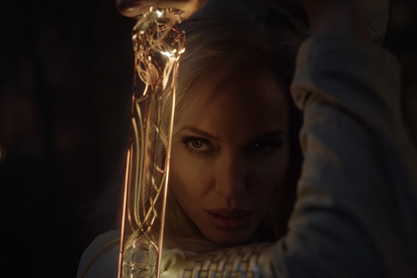 Marvel 2021 Eternals Movie trailer Angelina Jolie