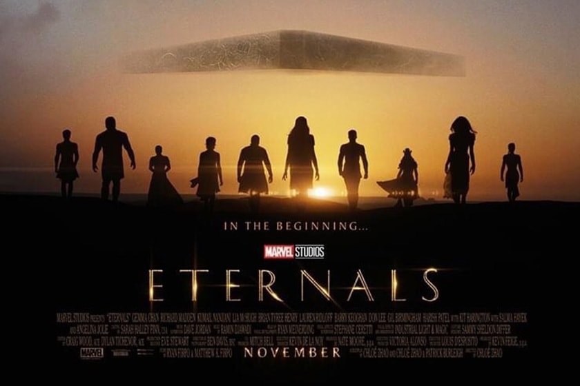 Marvel 2021 Eternals Movie trailer Angelina Jolie