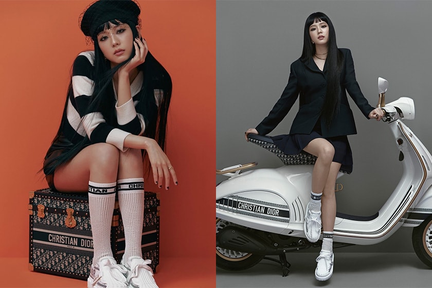 BLACKPINK Jisoo DIor 2021 Fall collection Lady Dior
