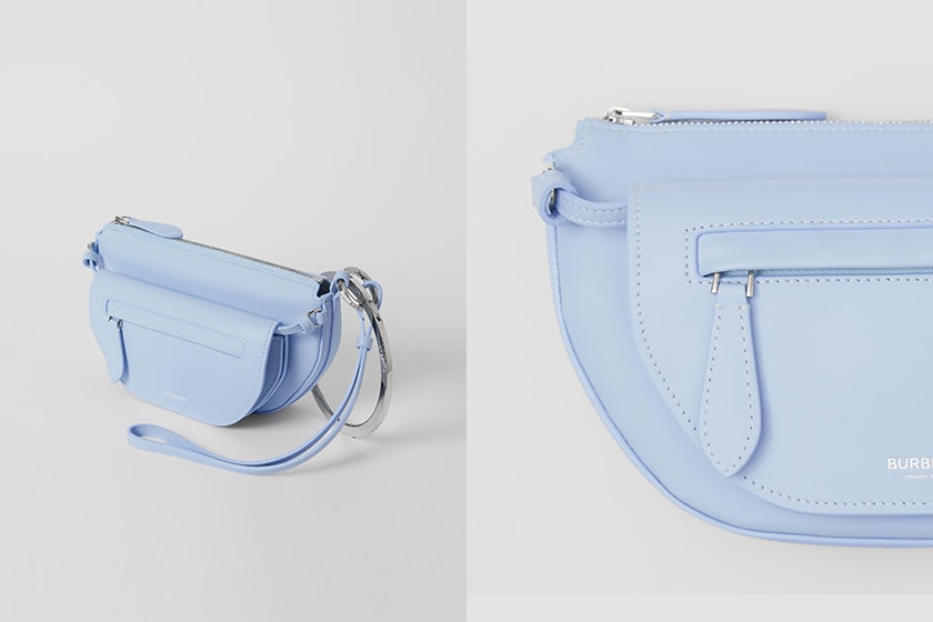 Burberry Mini Leather Double Olympia Bag 2021 summer