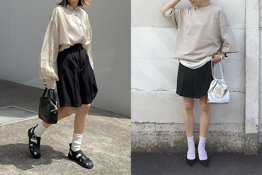 GU Japan Bermuda Shorts 2021 ss