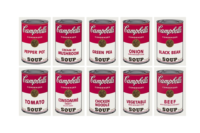 Andy Warhol - Campbell's Soup I (set of 10)