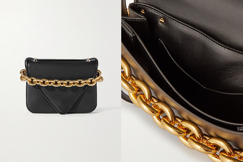 Bottega veneta Mount small leather shoulder bag handbags