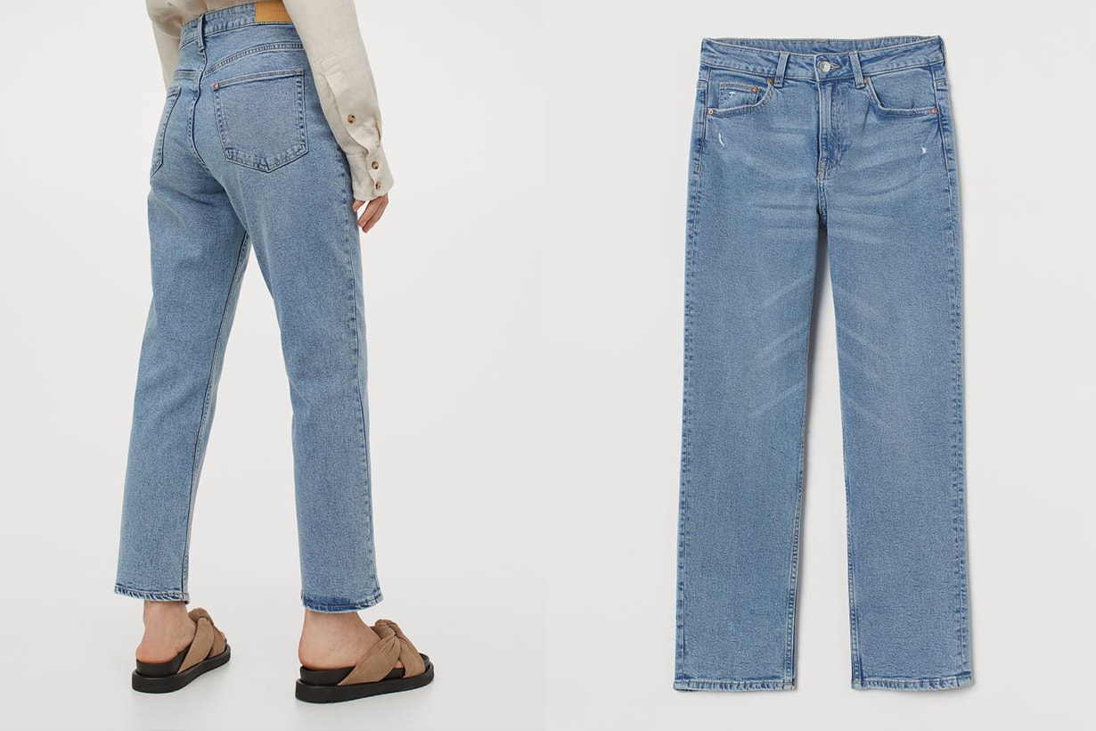 UNIQLO ZARA GU High waist jeans 2021ss