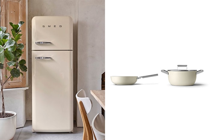 義大利高級美:Smeg 首次推出鍋具系列,極簡奶油白令人心動!