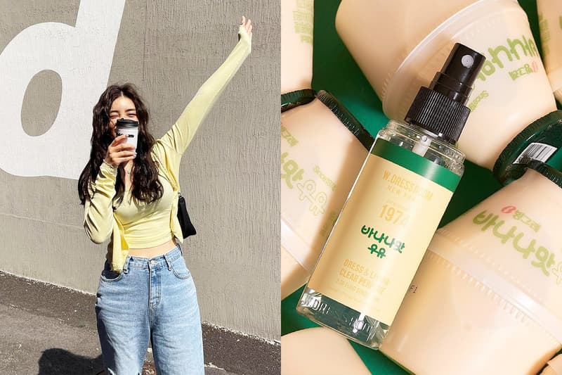 Binggrae Banana Milk W.Dressroom Perfume Fragrances Crossover Dress and Living Clear Perfume