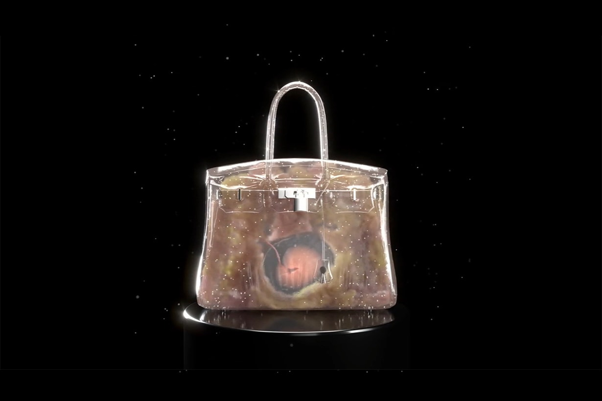 birkin bag nft basic space art baby 2021