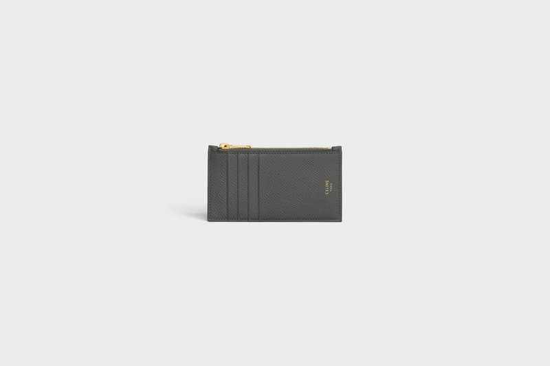 celine ZIPPED COMPACT CARD HOLDER