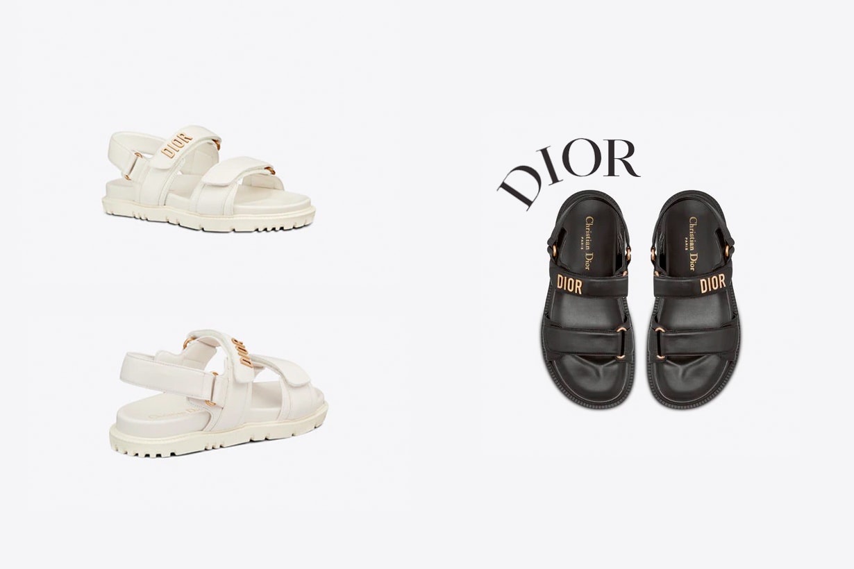 DIORACT sandals 2021 summer must have basic chic