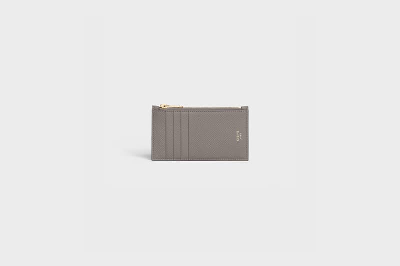 celine ZIPPED COMPACT CARD HOLDER