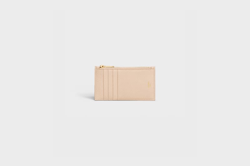 celine ZIPPED COMPACT CARD HOLDER