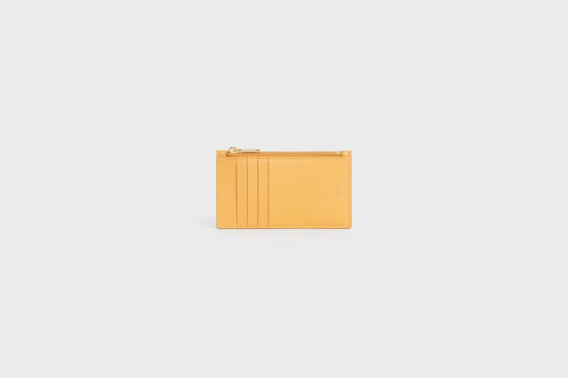 celine ZIPPED COMPACT CARD HOLDER