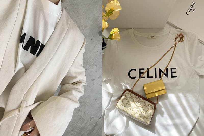 CELINE Jil Sander Marni Acne Studios Maison Margiela white tee 2021ss