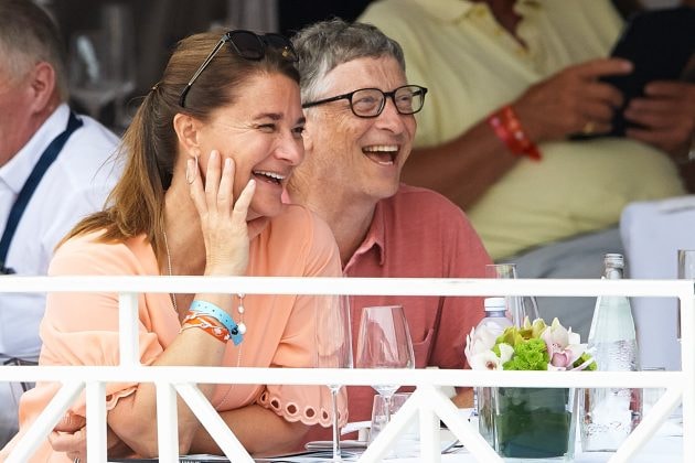 bill gates melinda divorce keep last name