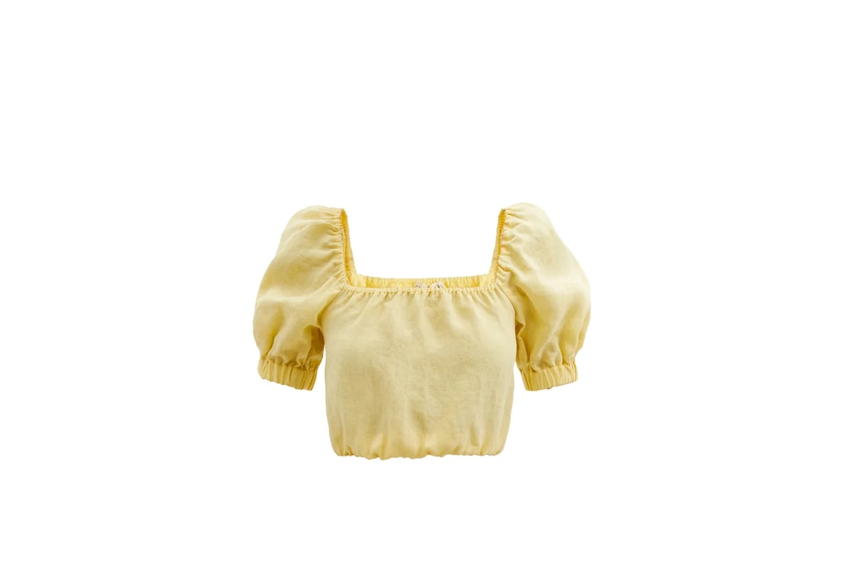 Yellow Light Yellow 2021 Spring Summer Fashion trends Fashion Items Top Pants Dresses Bags Shoes