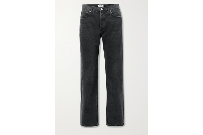 + NET SUSTAIN Lana mid-rise straight-leg jeans