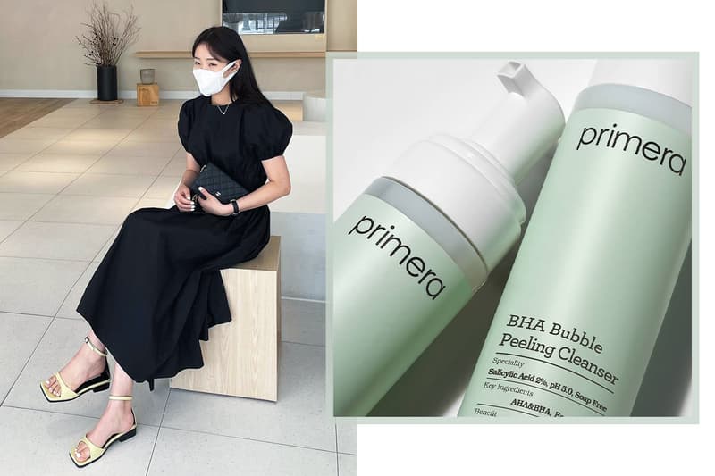 Primera BHA Bubble Peeling Cleanser Acne Pimples Blackheads Blemishes Covid-19 Coronavirus Masks wearing tips Korean Skincare