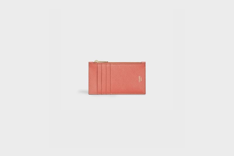 celine ZIPPED COMPACT CARD HOLDER