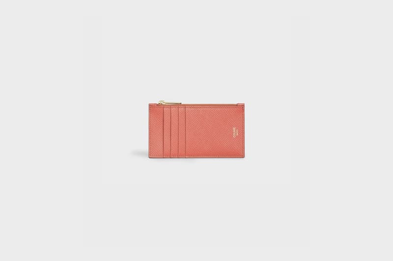 celine ZIPPED COMPACT CARD HOLDER