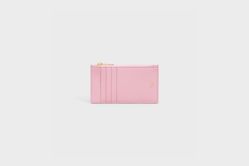 celine ZIPPED COMPACT CARD HOLDER