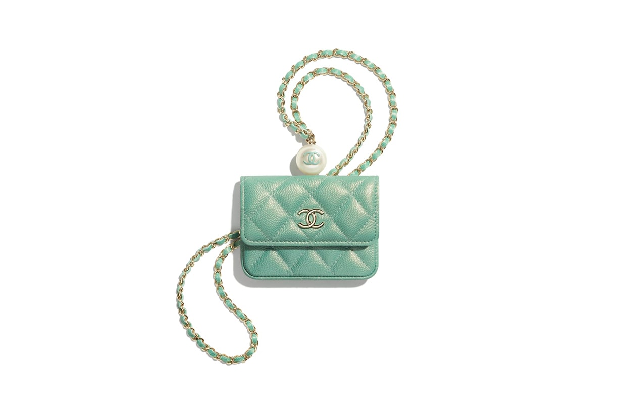 chanel bag handbags 2021ss Flap Coin Purse with Chain
