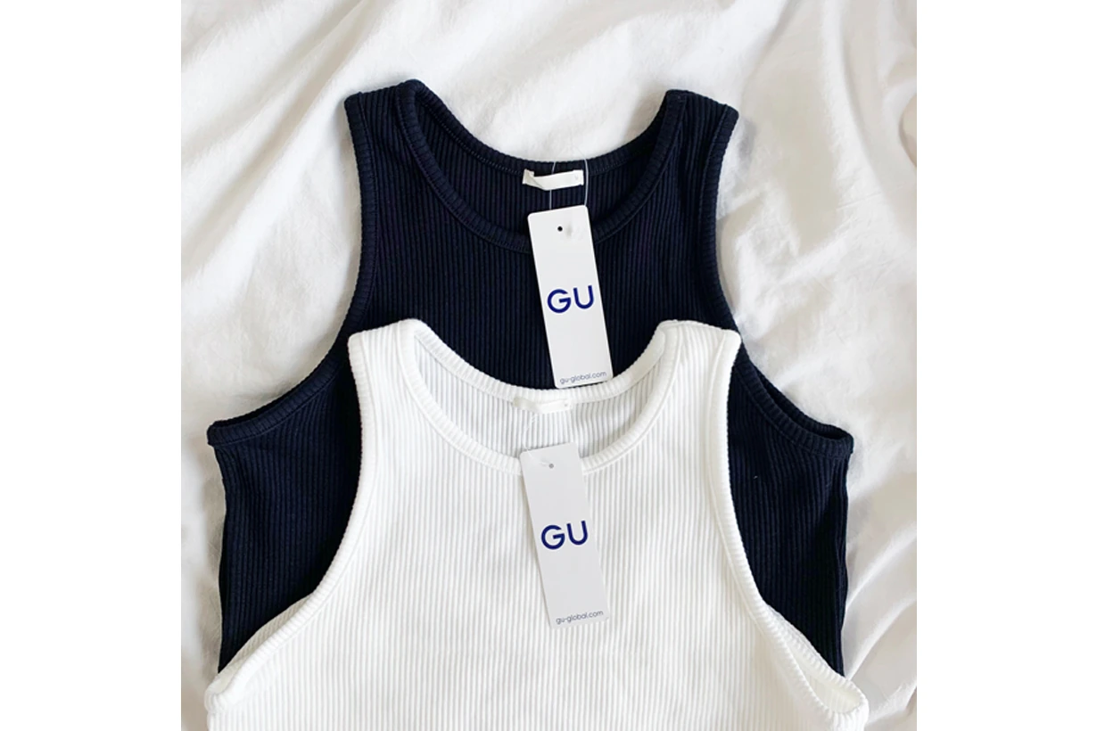 GU H&M tank top 2021ss