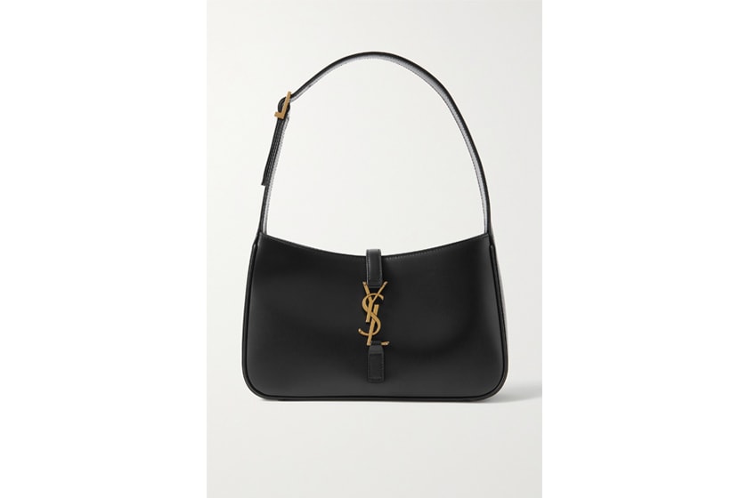 Leather shoulder bag