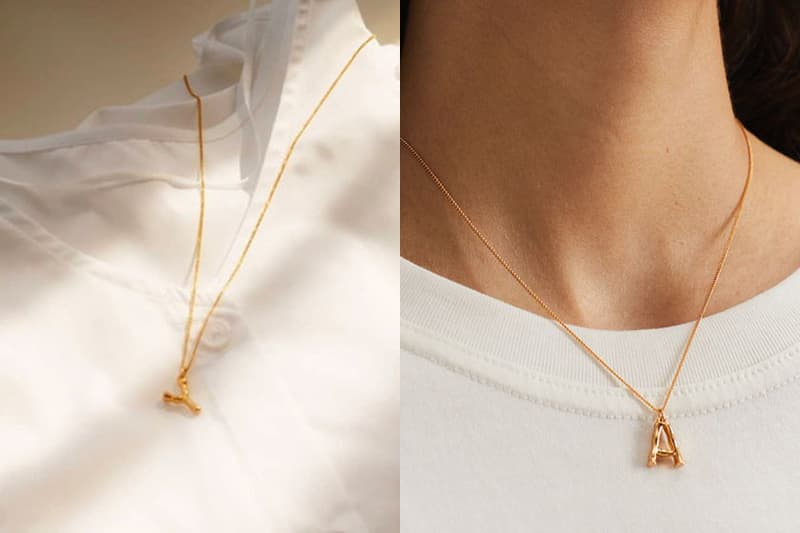 H&M Gold-plated pendant necklace accessories 2021