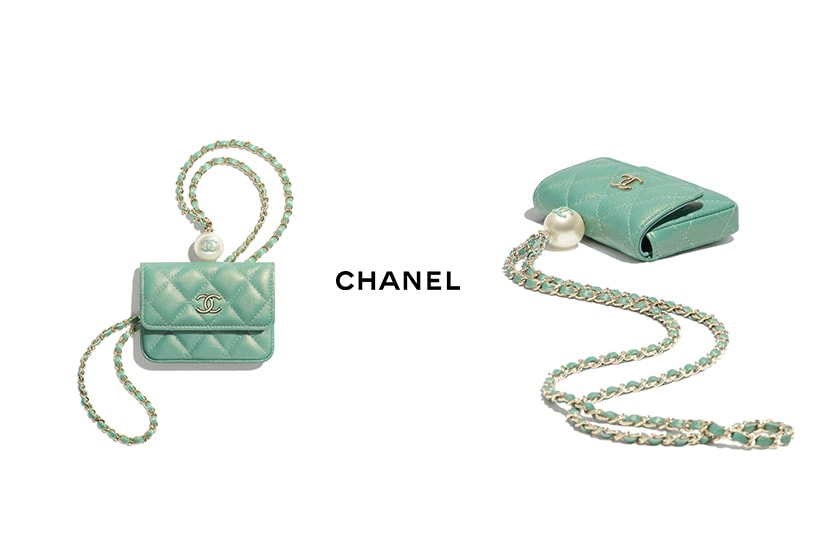 chanel bag handbags 2021ss Flap Coin Purse with Chain
