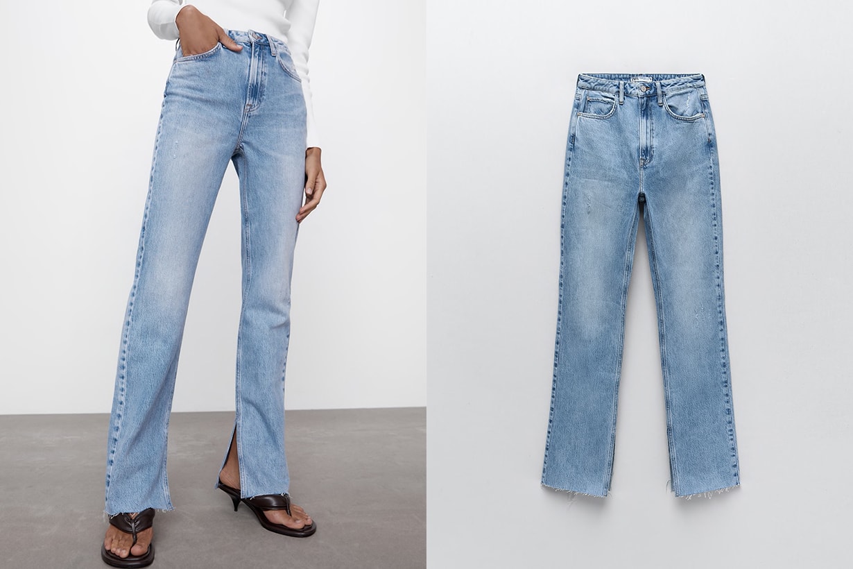 UNIQLO ZARA GU High waist jeans 2021ss