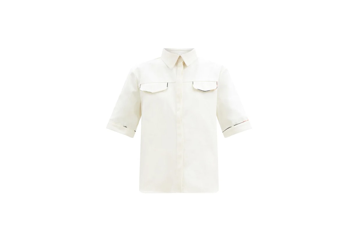 Summer Version boyfriend Shirt fashion trends 2021 spring summer fashion items short sleeves shirt
