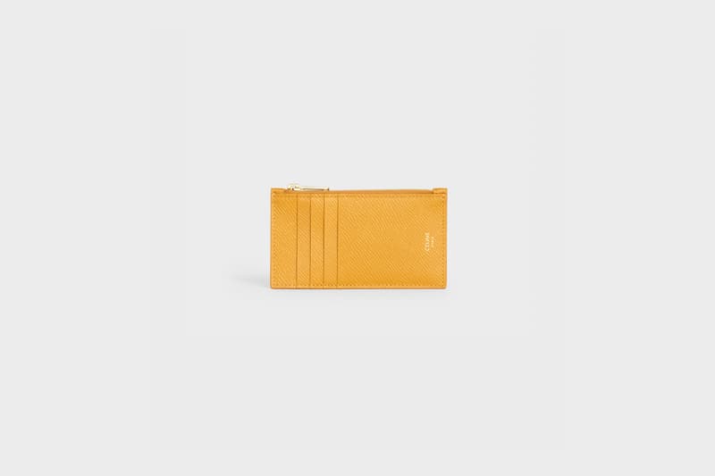 celine ZIPPED COMPACT CARD HOLDER