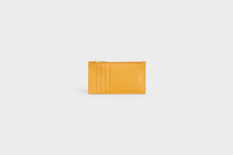 celine ZIPPED COMPACT CARD HOLDER
