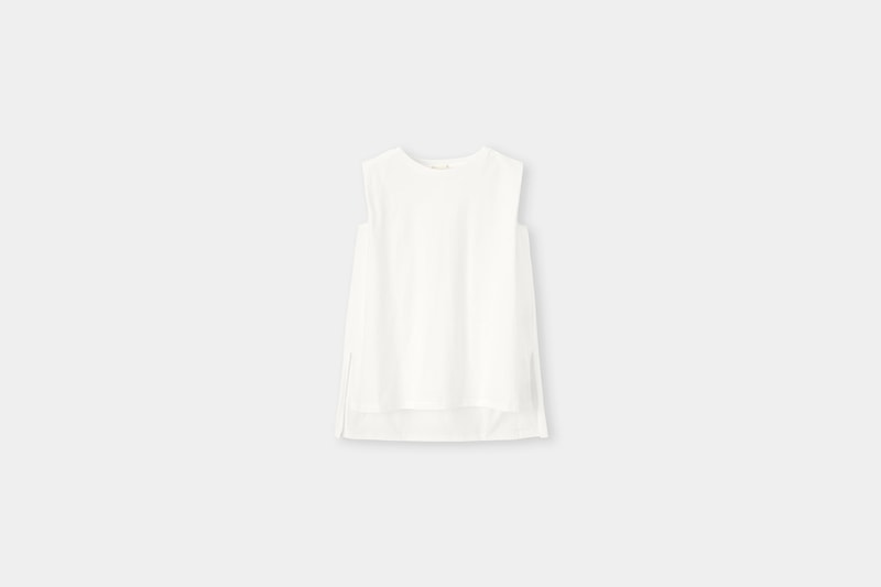 GU Shoulder tuck Top 2021ss