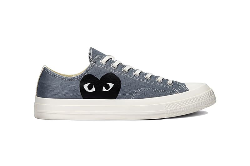 COMME des GARÇONS PLAY x Converse Chuck 70 Blue Quartz Steel Grey