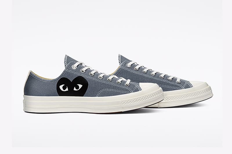 COMME des GARÇONS PLAY x Converse Chuck 70 Blue Quartz Steel Grey