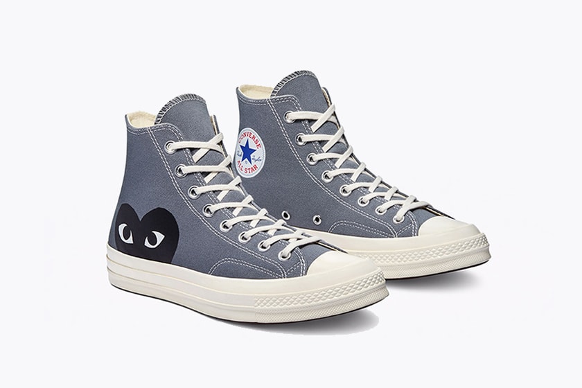 COMME des GARÇONS PLAY x Converse Chuck 70 Blue Quartz Steel Grey