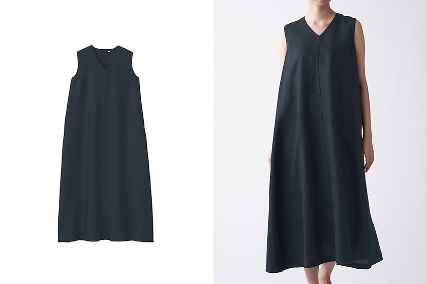 MUJI Linen Pants Shirts Skirts Dress Top 5