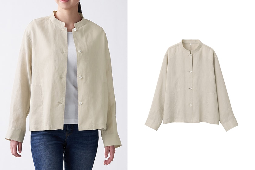 MUJI Linen Pants Shirts Skirts Dress Top 5