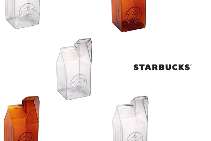 趁缺貨前快入手:紅遍 Instagram 的 Starbucks 牛奶盒玻璃杯再度登場!