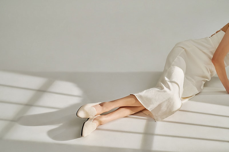inooknit eco-friendly knitting flat shoes