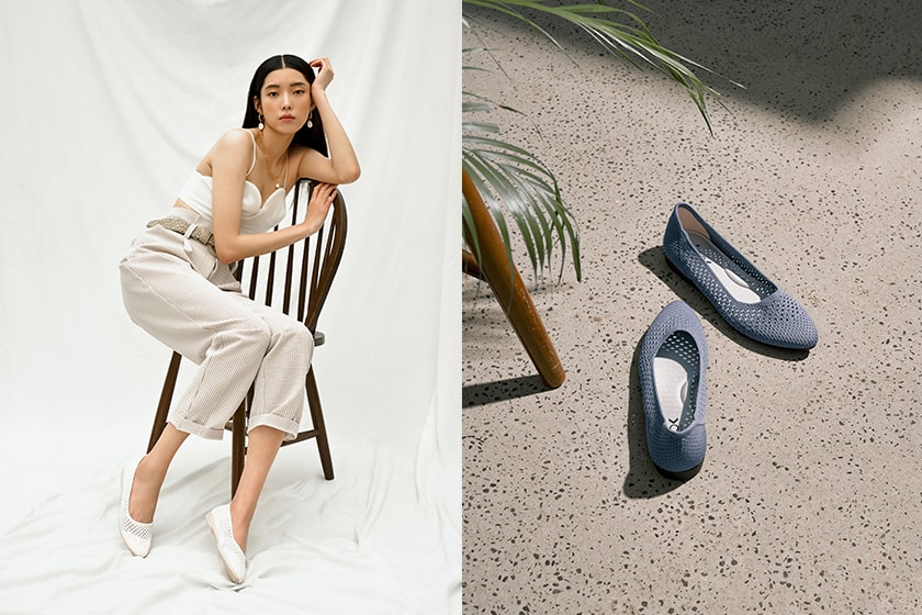 inooknit eco-friendly knitting flat shoes
