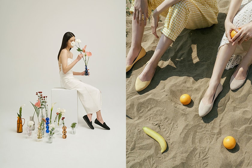 inooknit eco-friendly knitting flat shoes