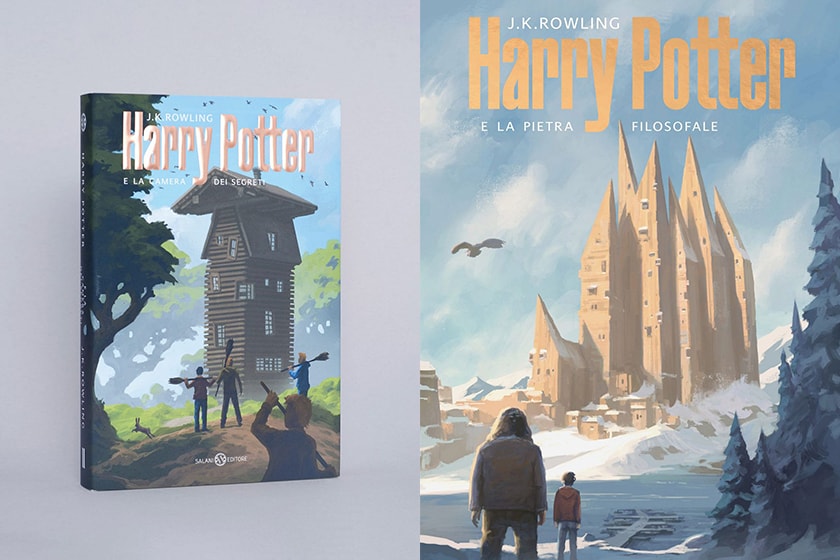 Harry Potter New Italian covers Michele De Lucchi AMDL Circle Andreas Rocha