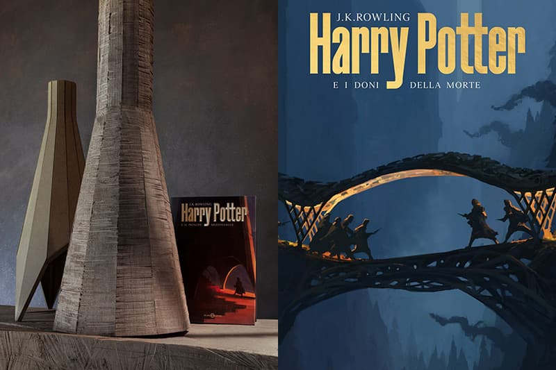 Harry Potter New Italian covers Michele De Lucchi AMDL Circle Andreas Rocha