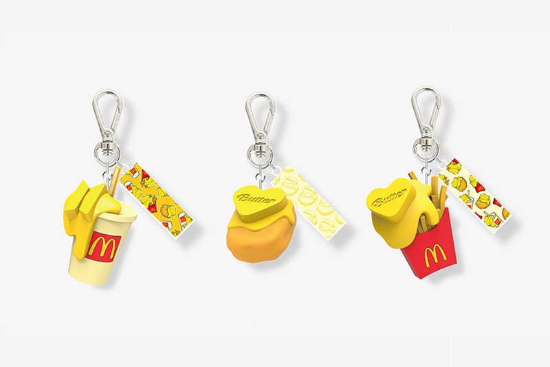 BTS X McDonalds Collaboration Merch Melting Collection