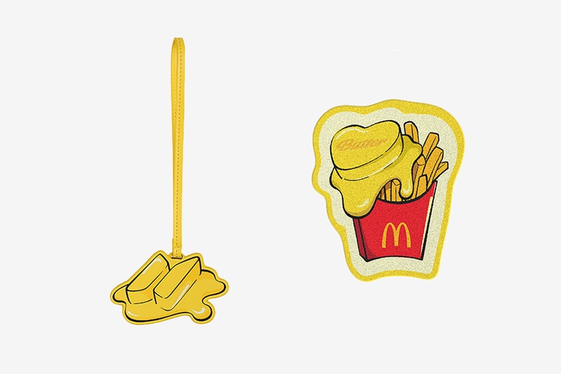 BTS X McDonalds Collaboration Merch Melting Collection